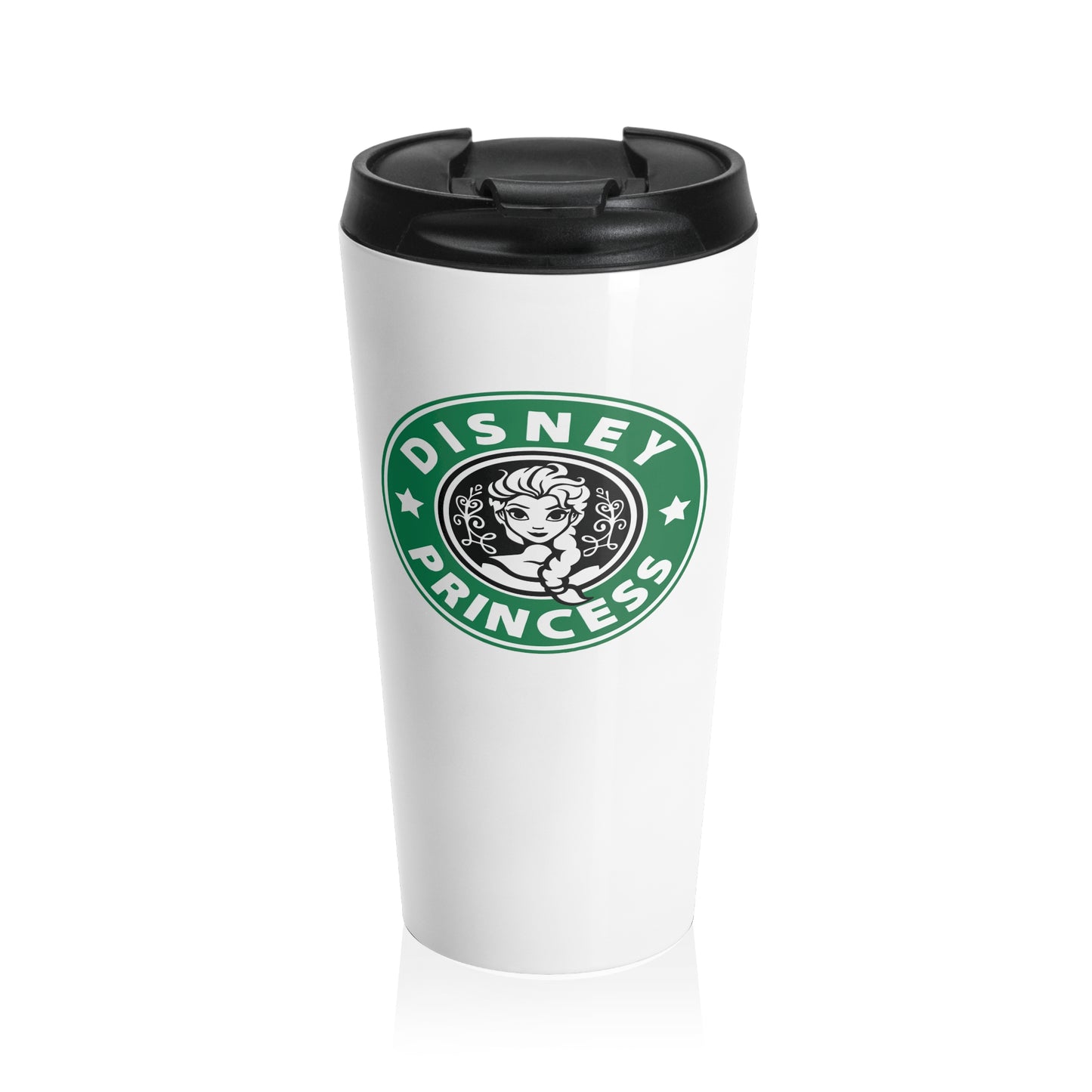 Elsa Coffee House Inspired Stainless Steel Travel Mug