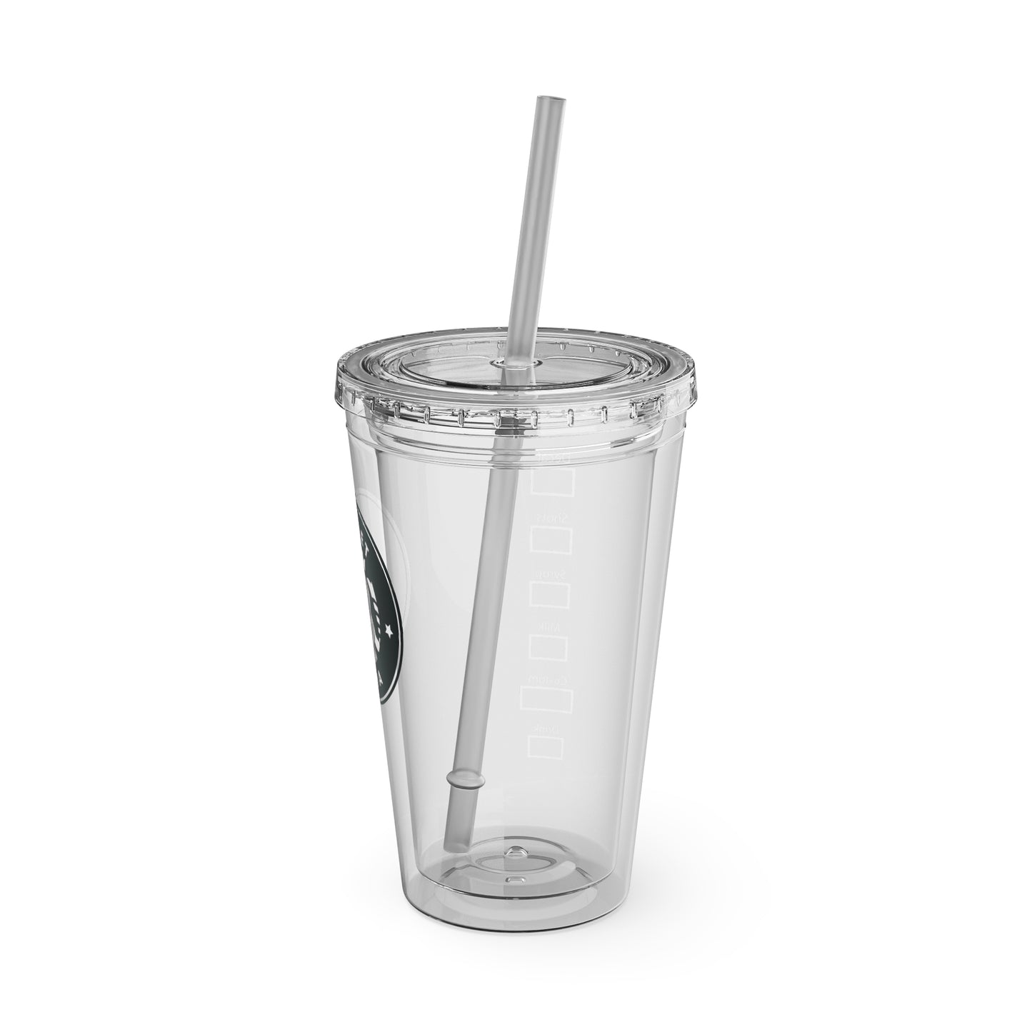 Shopping Coffee Mom Tumbler with Straw, 16oz