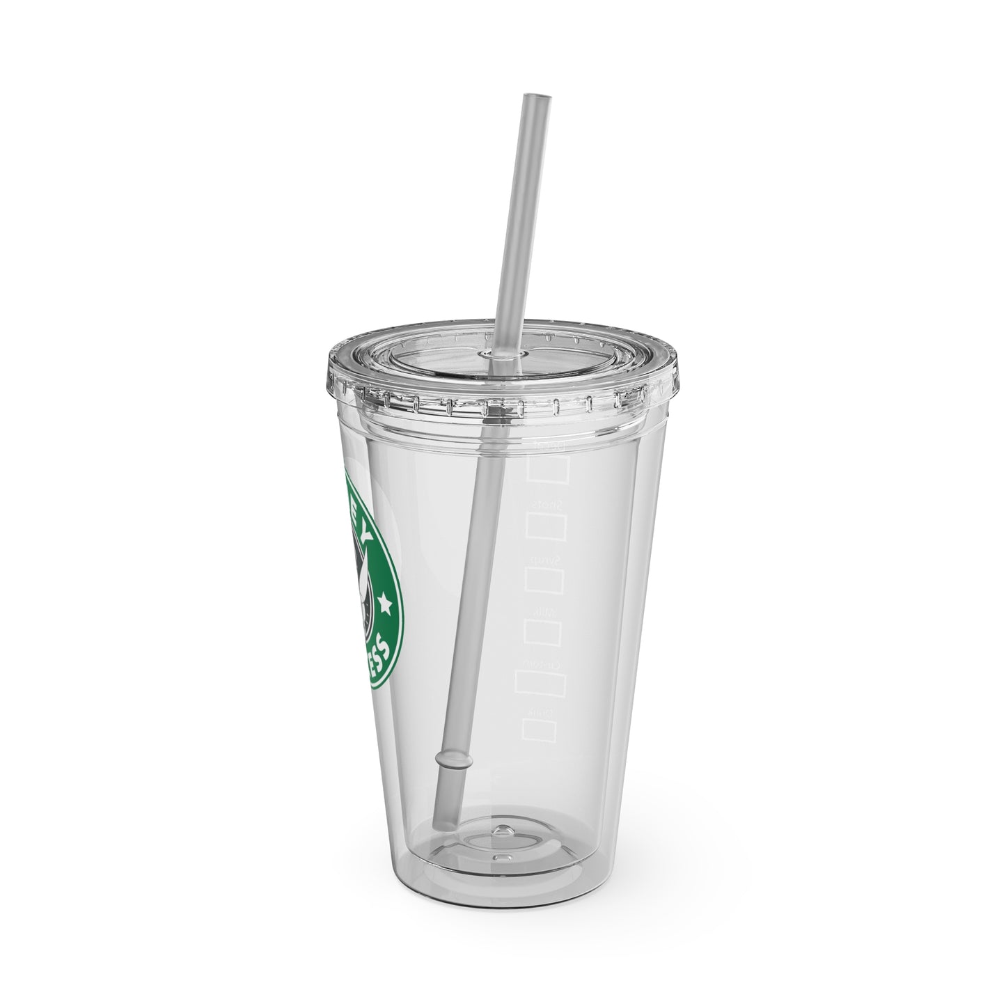 Princess Tumbler with Straw, 16oz