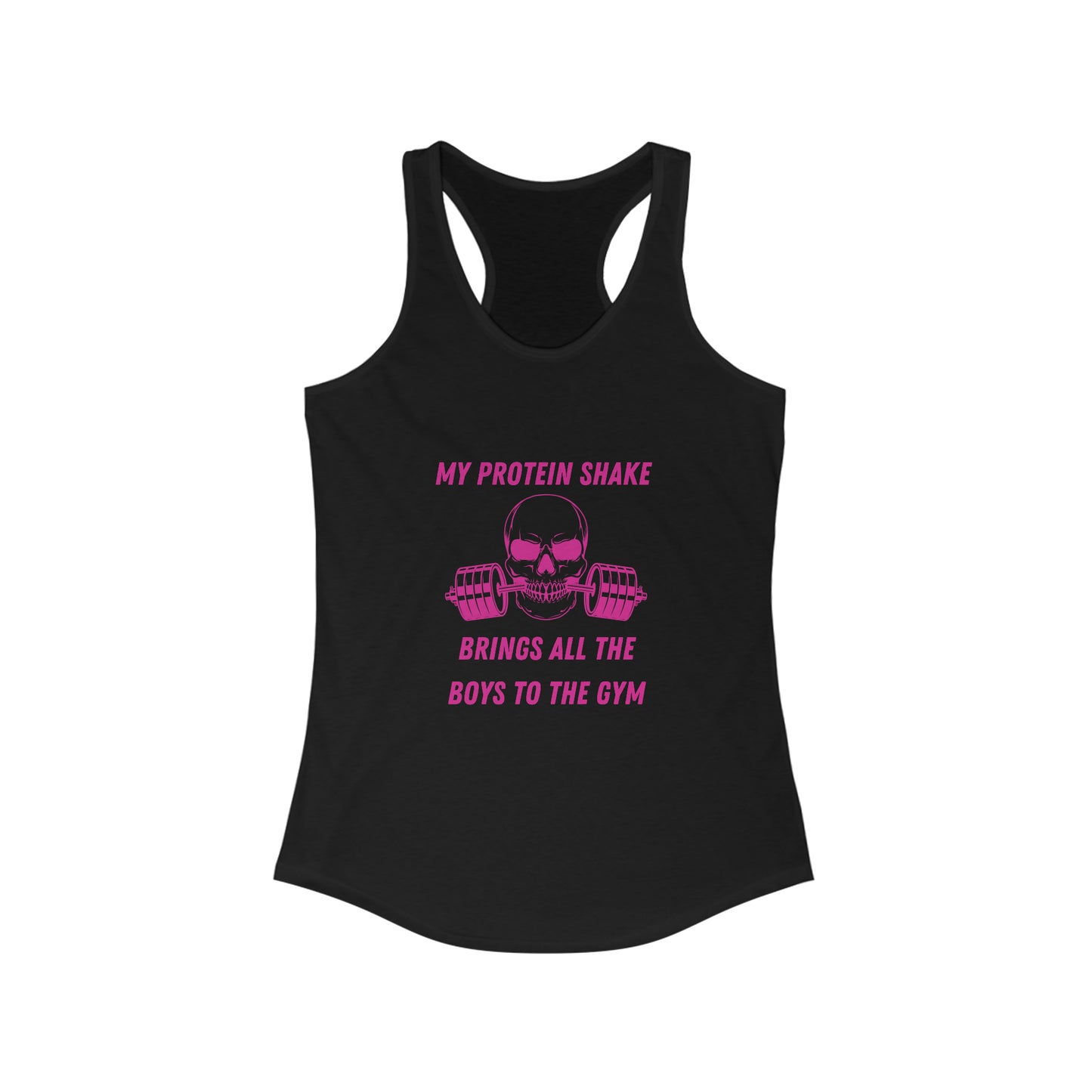 My protein shake Women's Ideal Racerback Tank