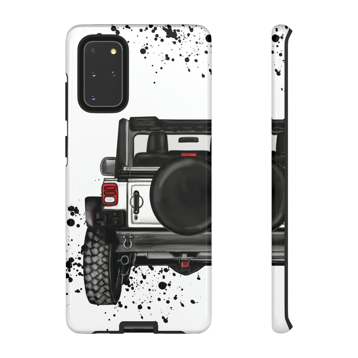 Off Road Life White Protective Case for Iphone, Google and Samsung