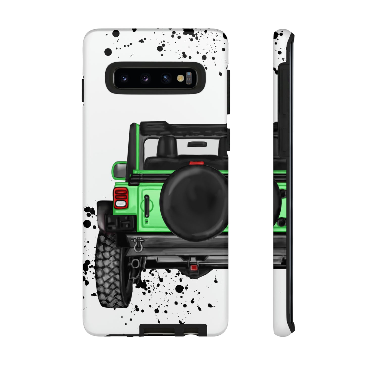 Off Road Life Green Protective Case for Iphone, Google and Samsung