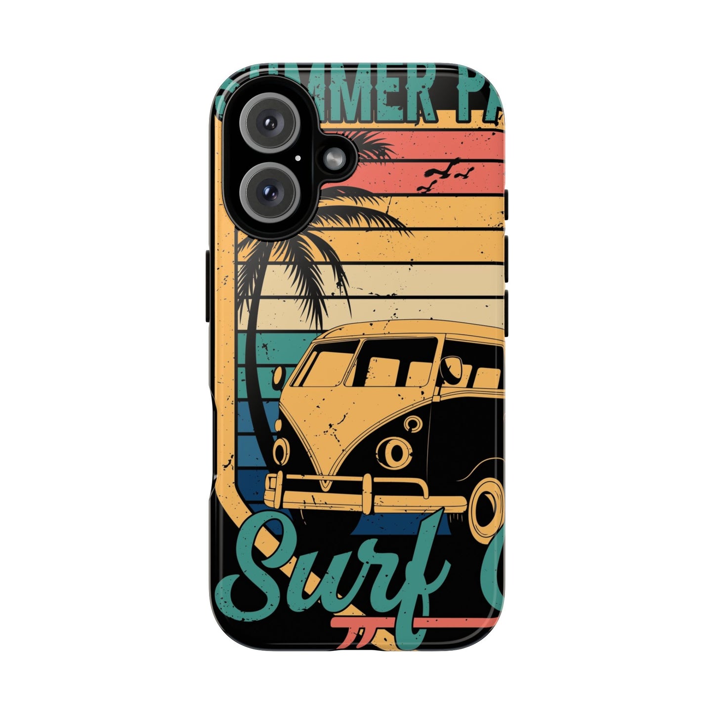 Retro Van Surf Summer Protective Phone Case