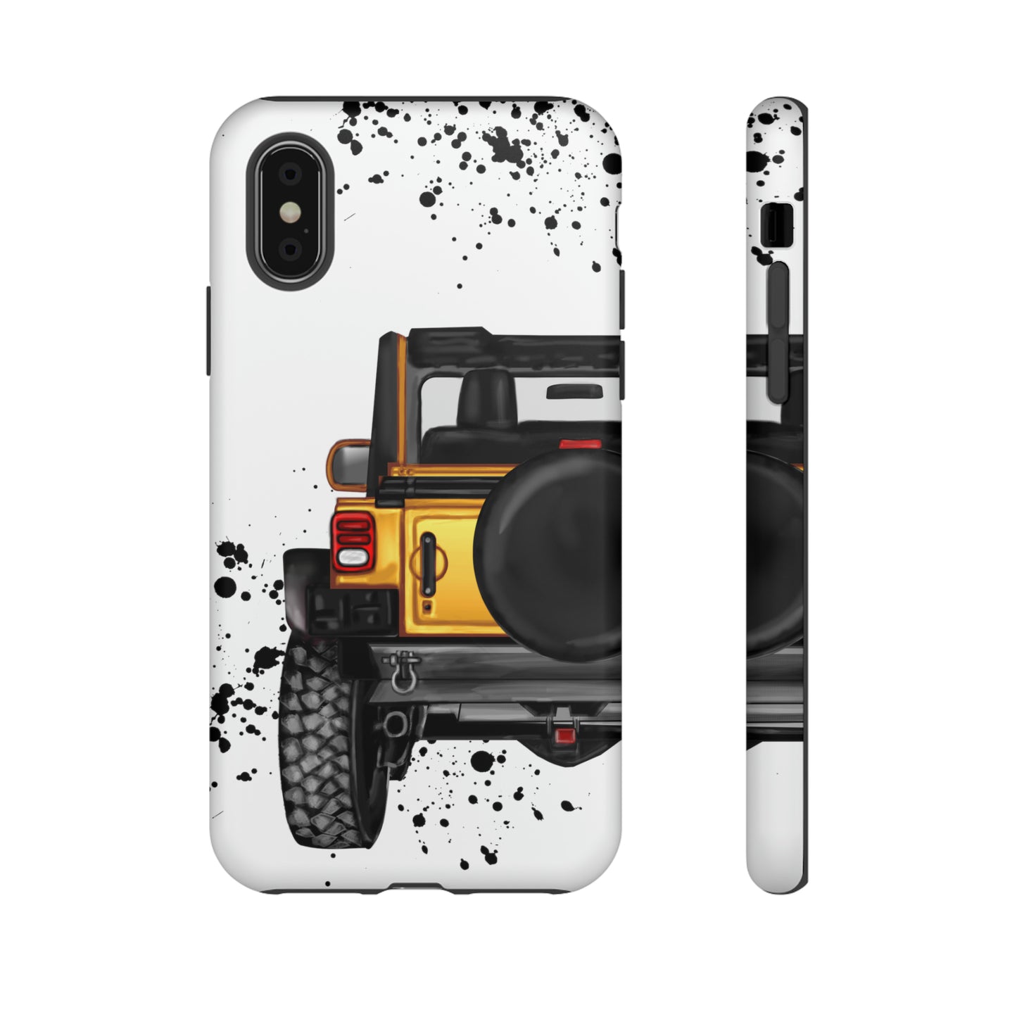 Off Road Life Yellow Protective Case for Iphone, Google and Samsung