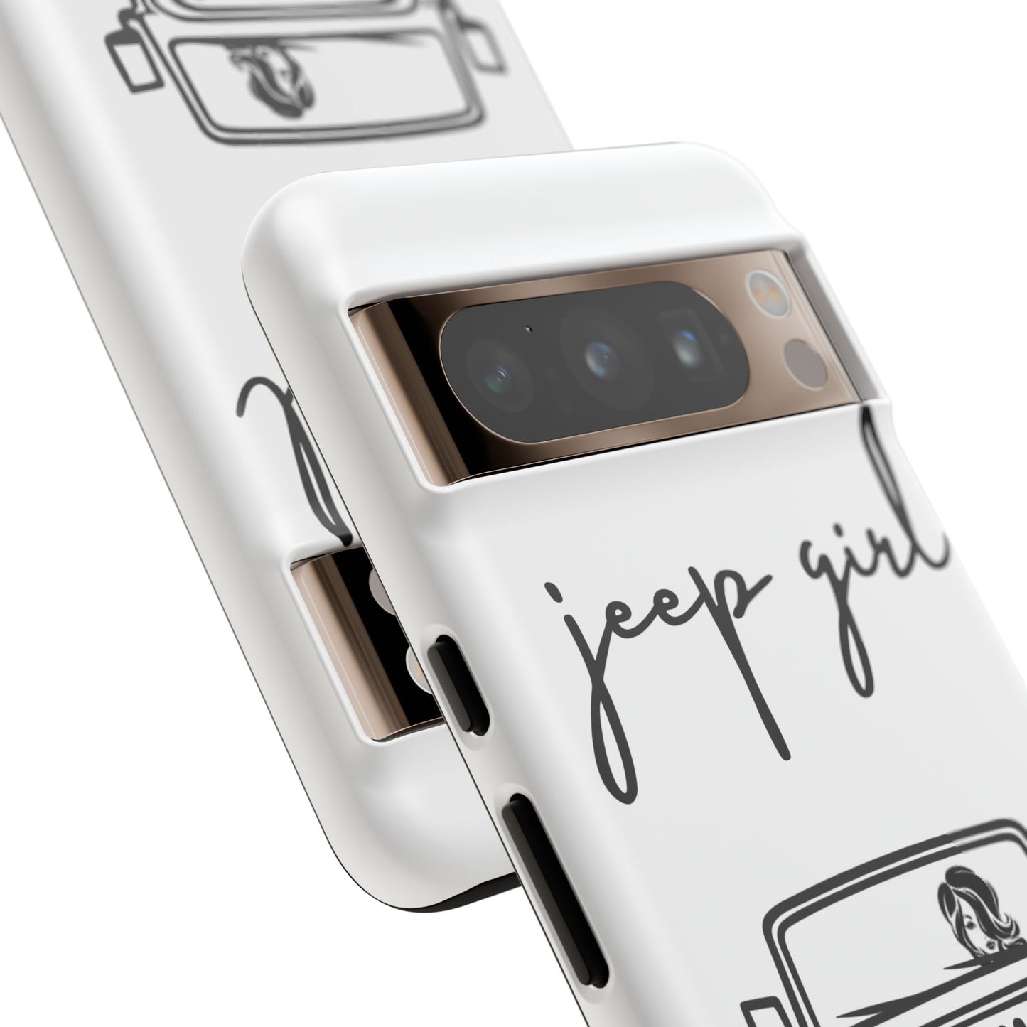 CJ Jeep Girl Phone Case