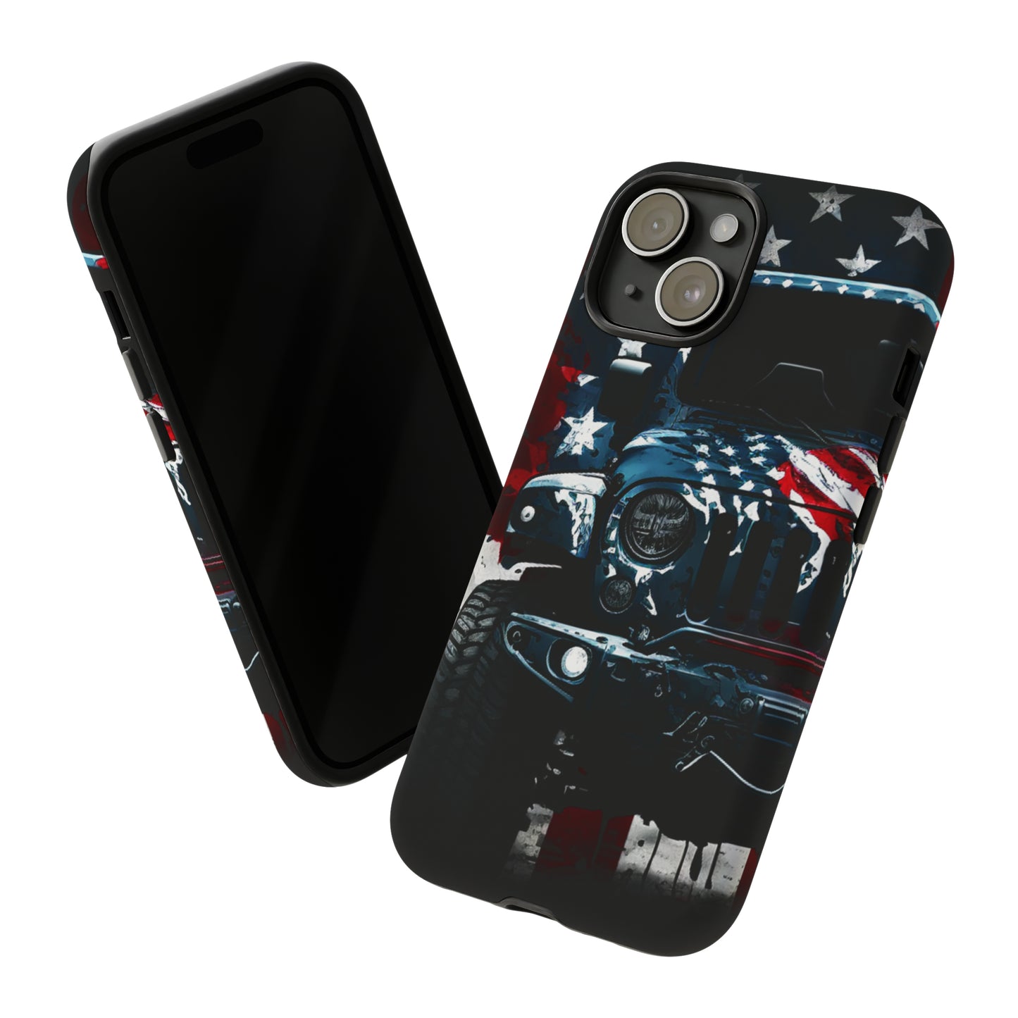 Off Roading Patriotic Protective Drop Proof Case Iphone, Samsung and Google phones