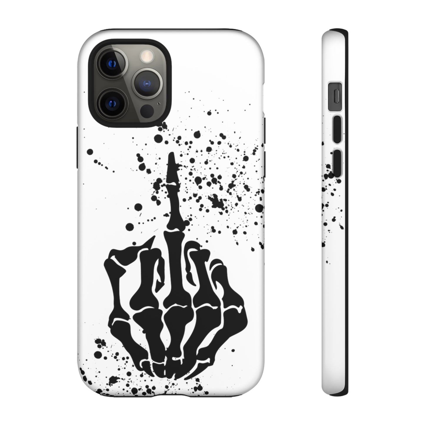 Skeleton, Finger Protective Case for Iphone, a Google and Samsung phones