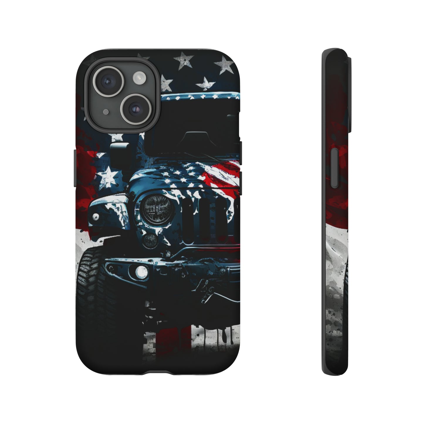 Off Roading Patriotic Protective Drop Proof Case Iphone, Samsung and Google phones