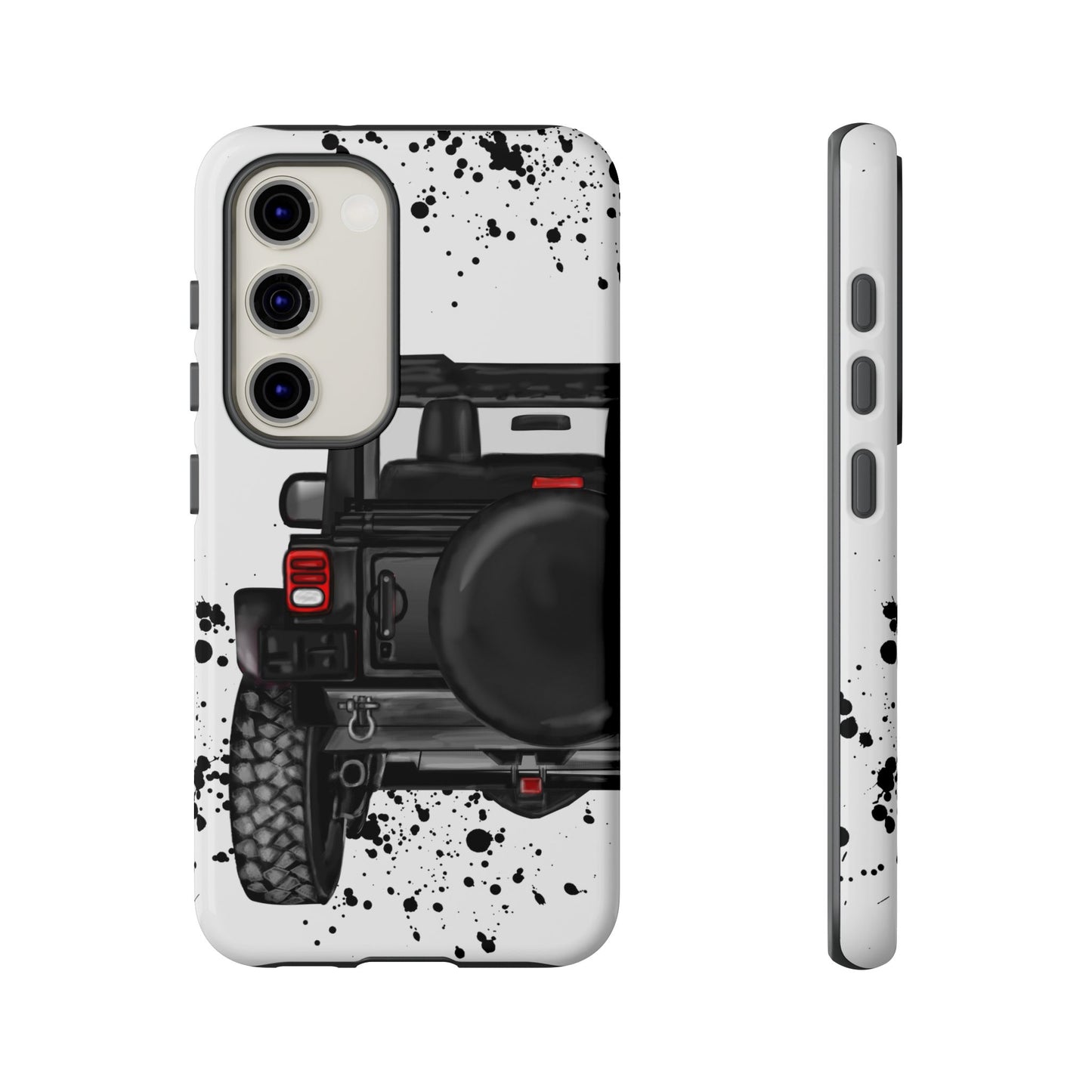 Off Road Life Black Protective Case for Iphone, Google and Samsung