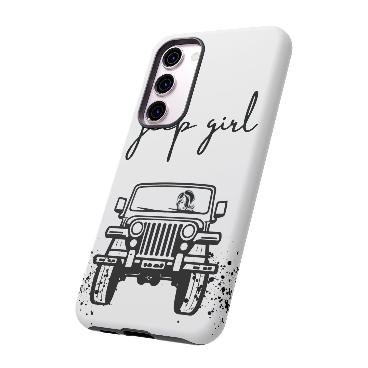 CJ Jeep Girl Phone Case