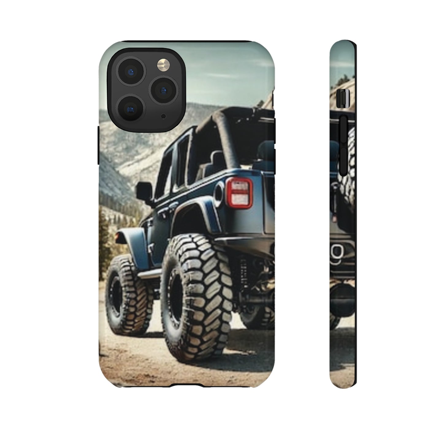 Blue Jeep Protective Phone Case