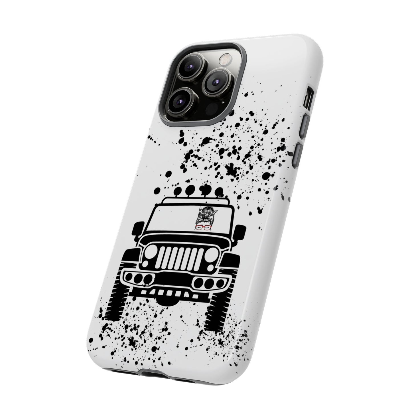 Off Road Girl with Glasses Tough Cases