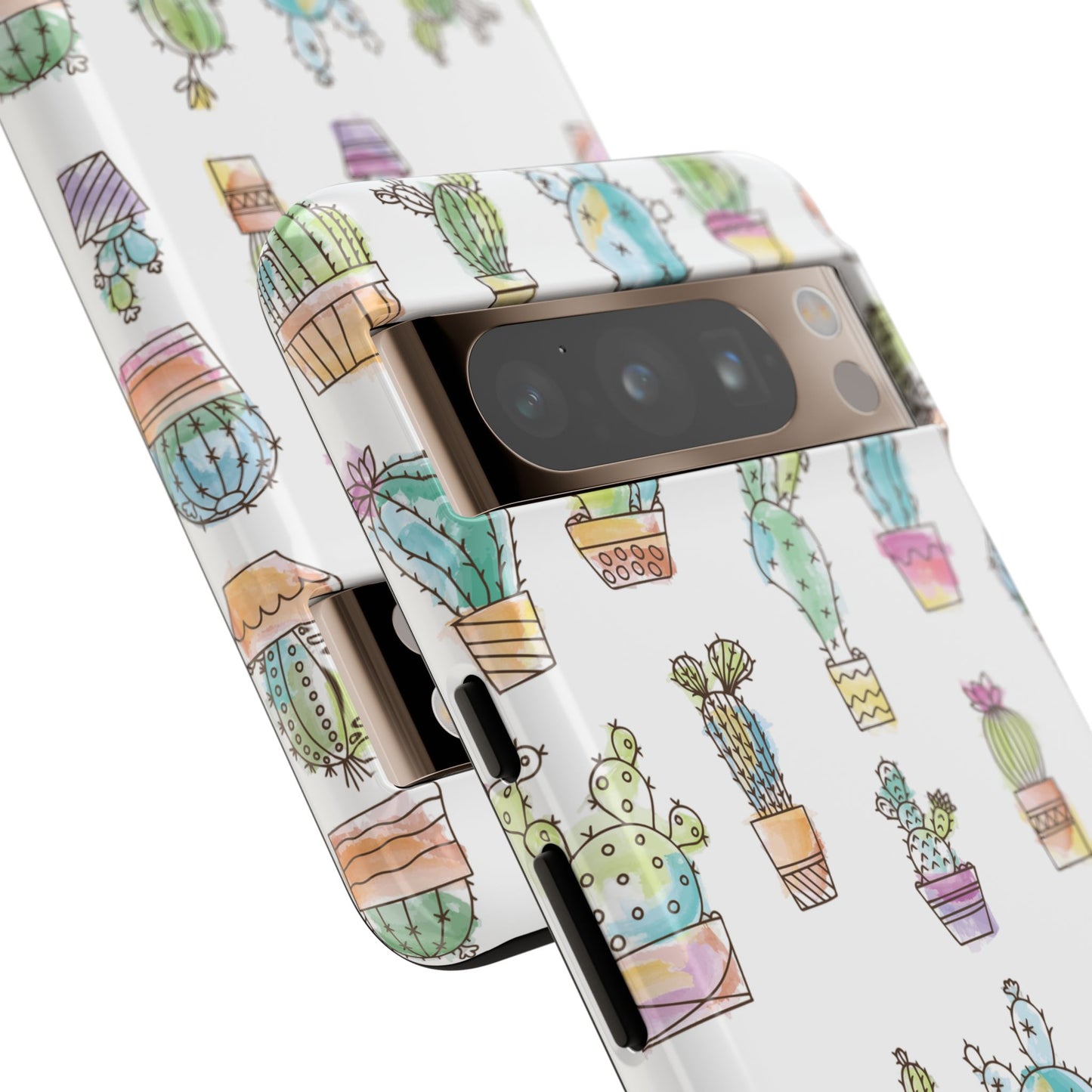 Pastel Cactus Love Phone Case