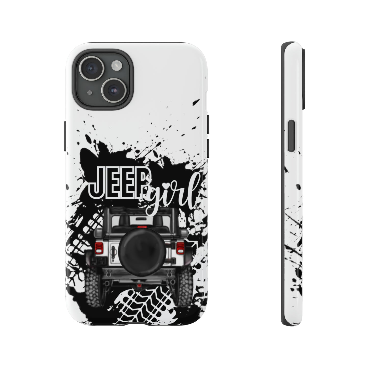 Off Road Girl White Tough Cases