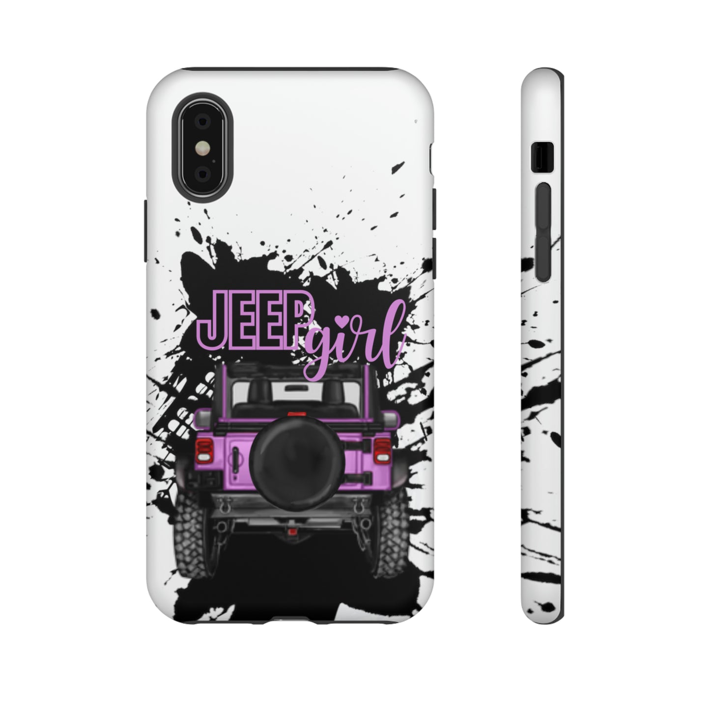 Off Road Girl Pink Tough Cases