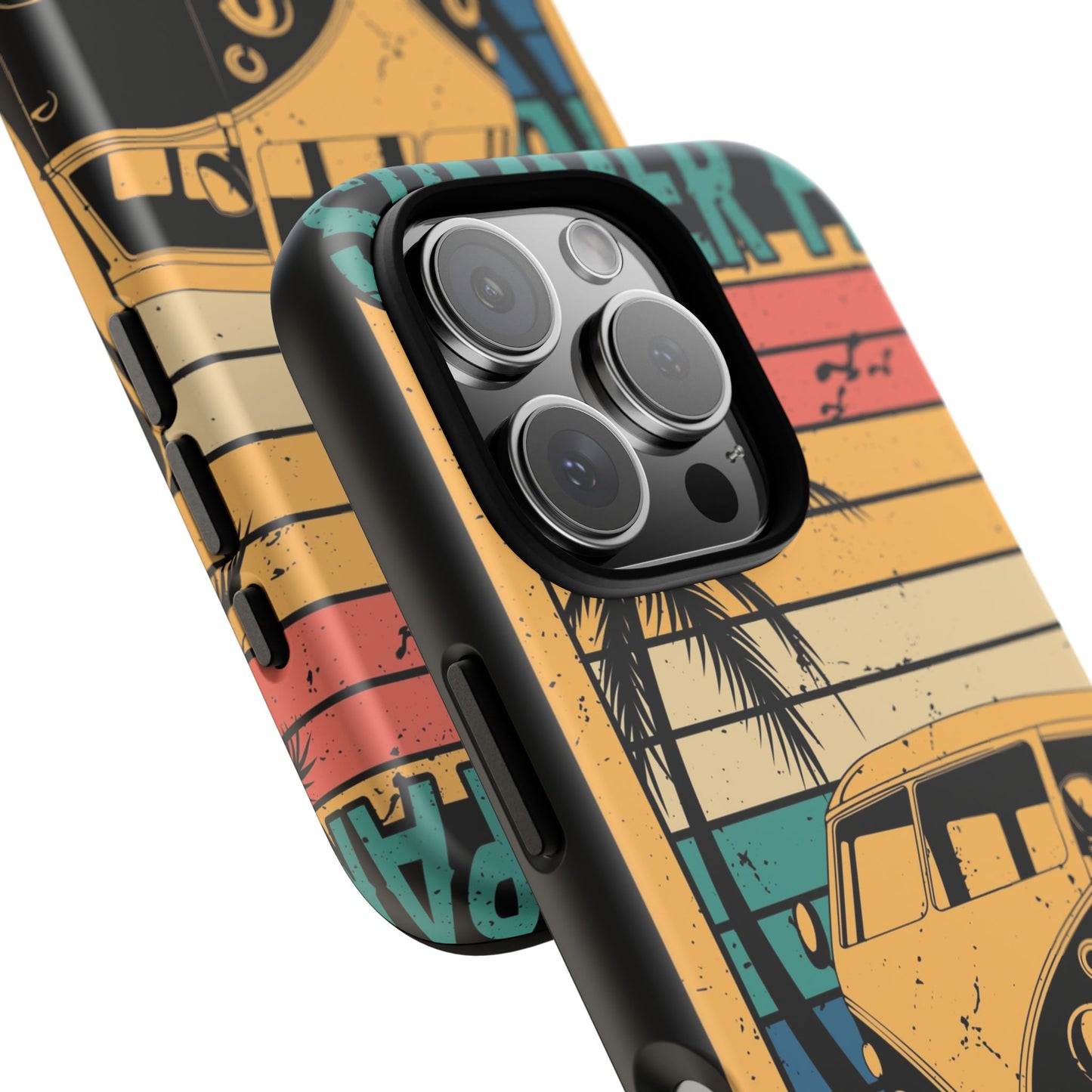 Retro Van Surf Summer Protective Phone Case