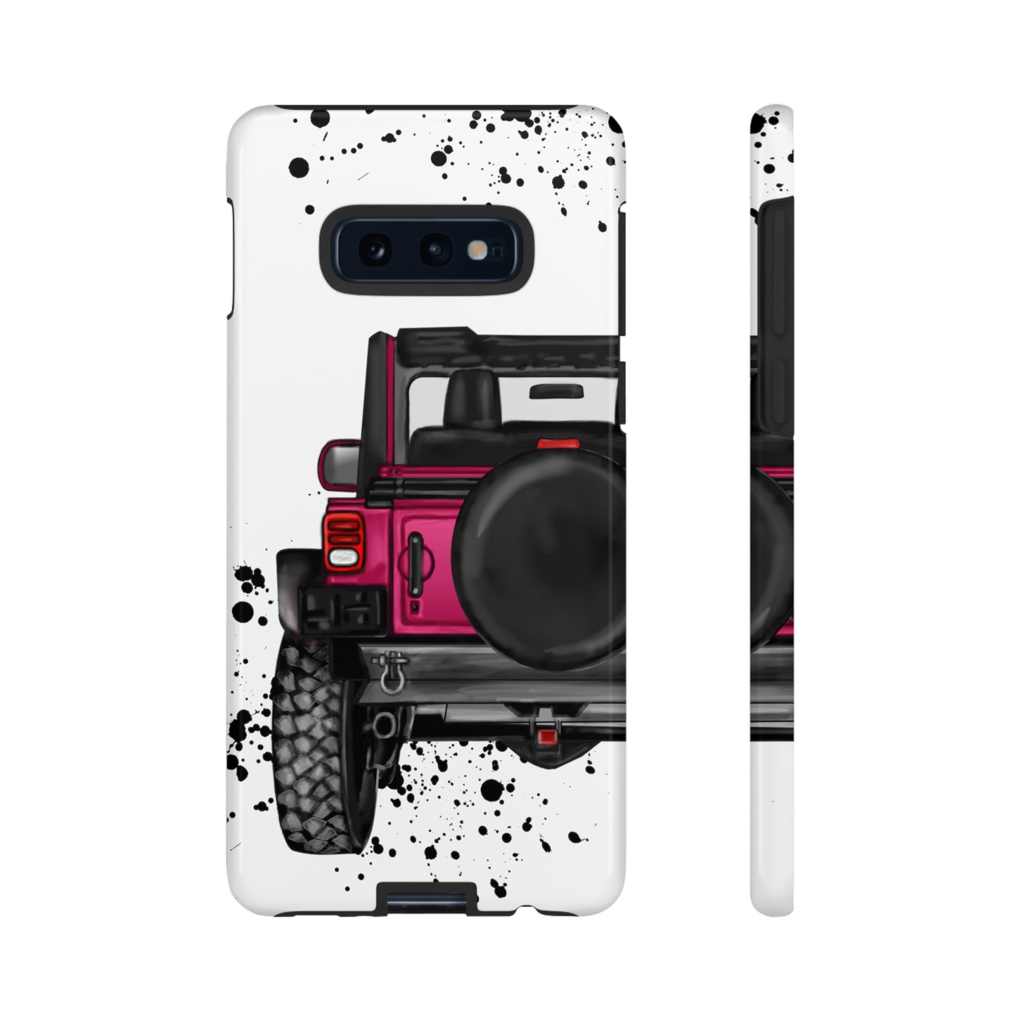 Off Road Life Dark Pink Protective Case for Iphone, Google and Samsung