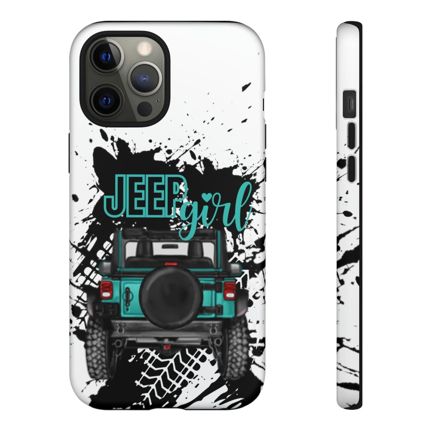 Off Road Girl Turquoise Tough Cases