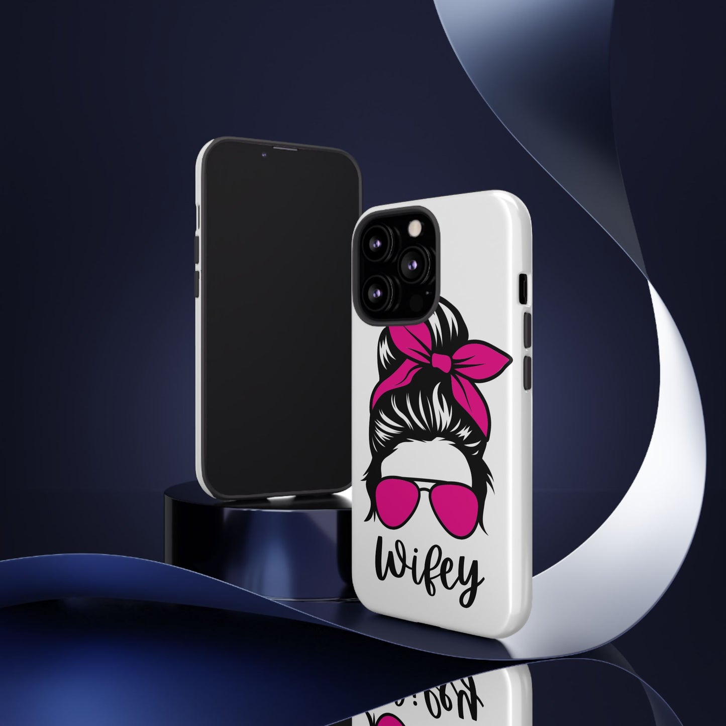 Pink Wifey Protective Case for IPhone, Samsung and Google