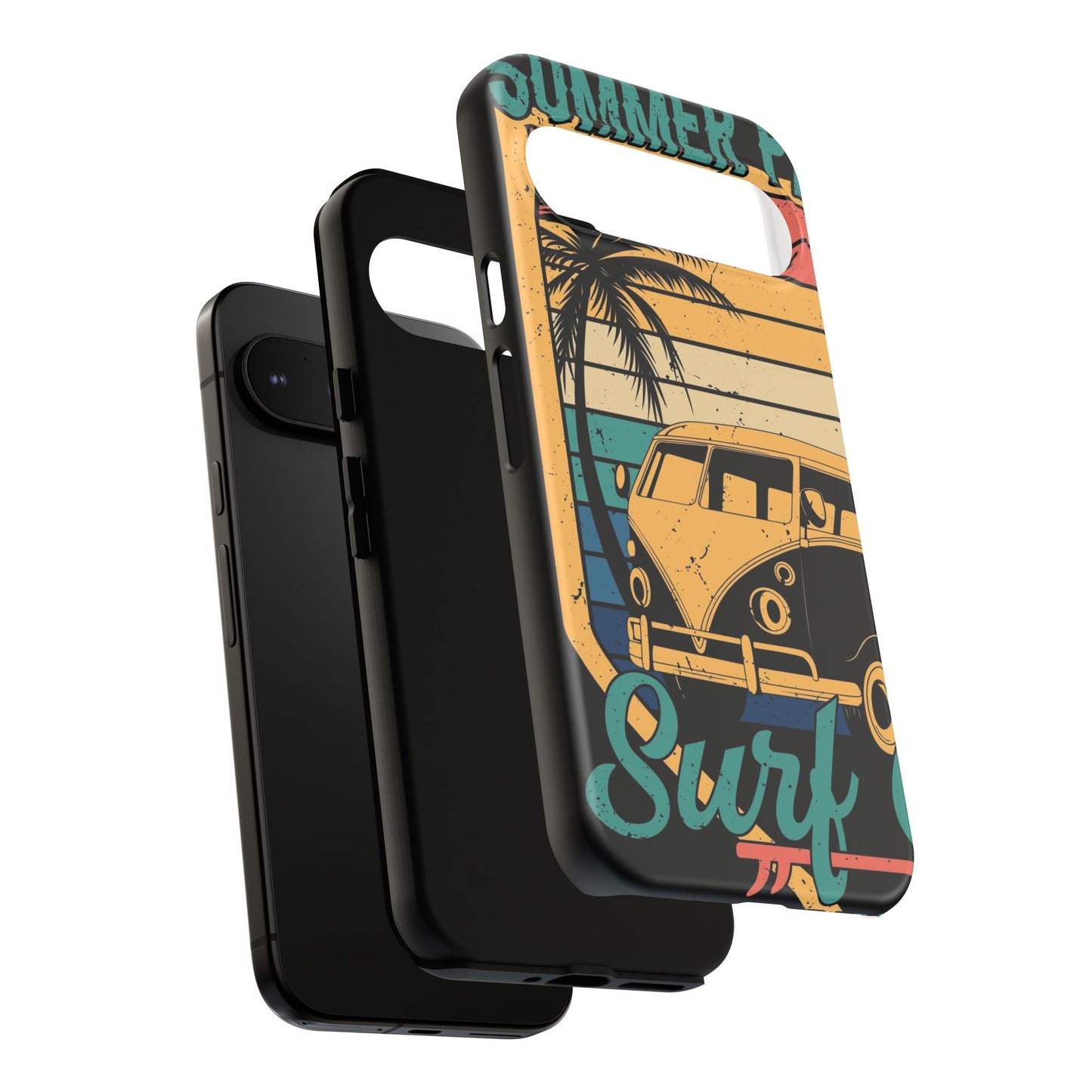 Retro Van Surf Summer Protective Phone Case