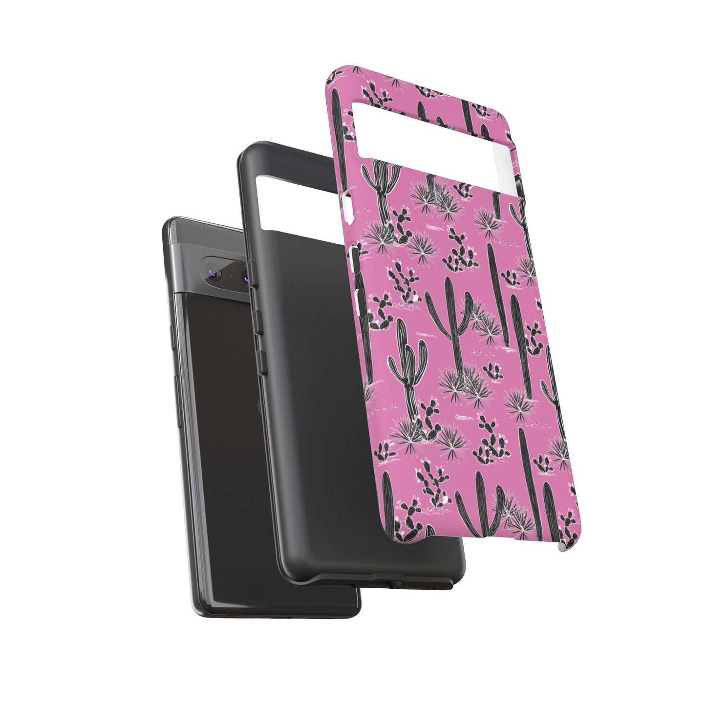 Pink Cactus Love Phone Case