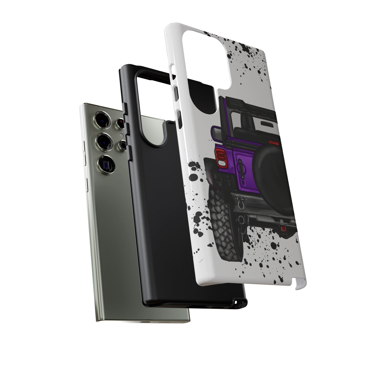 Off Road Life Purple Protective Case for Iphone, Google and Samsung