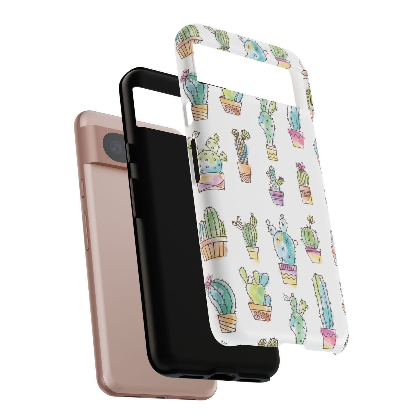 Pastel Cactus Love Phone Case
