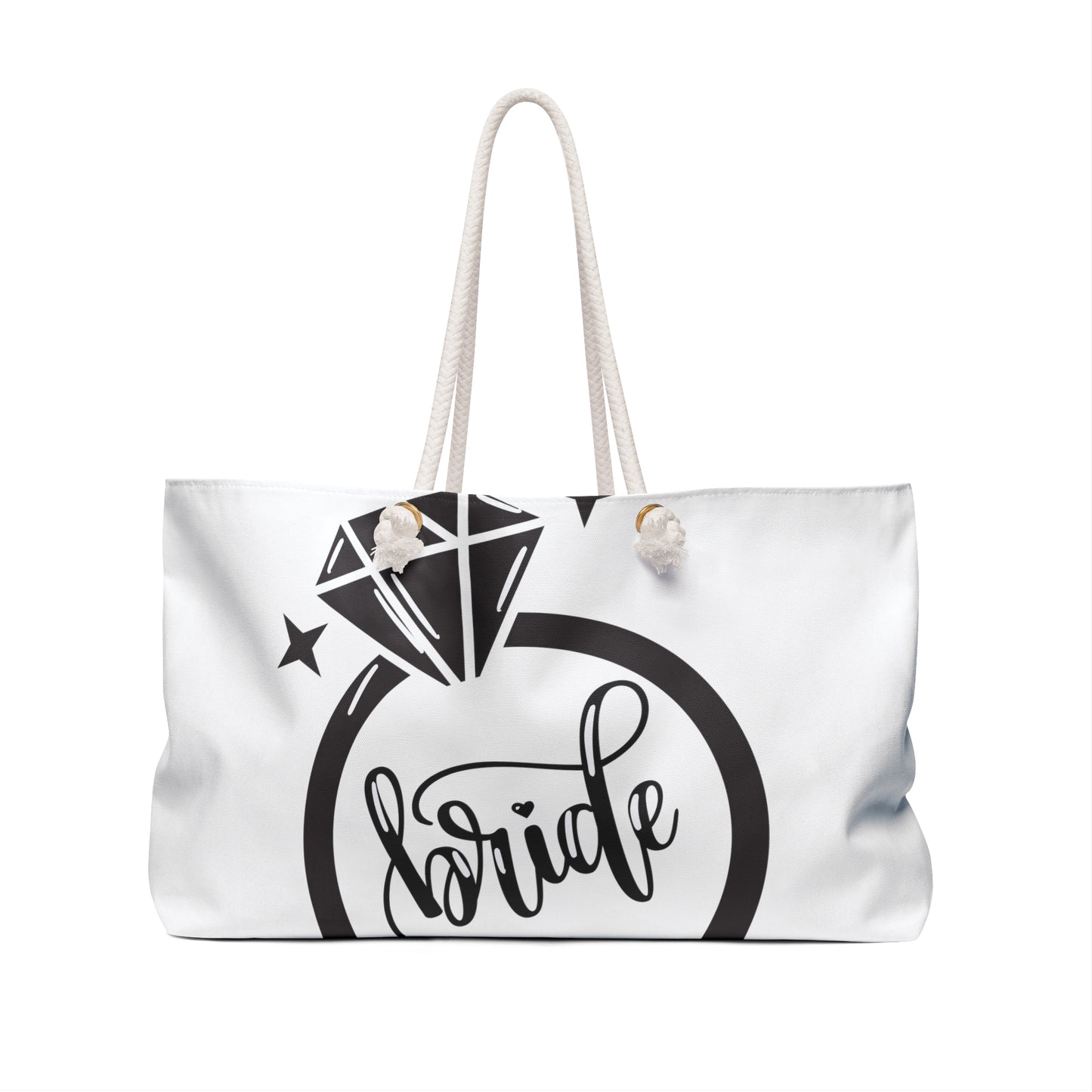 Bride Just Married Weekender Bag