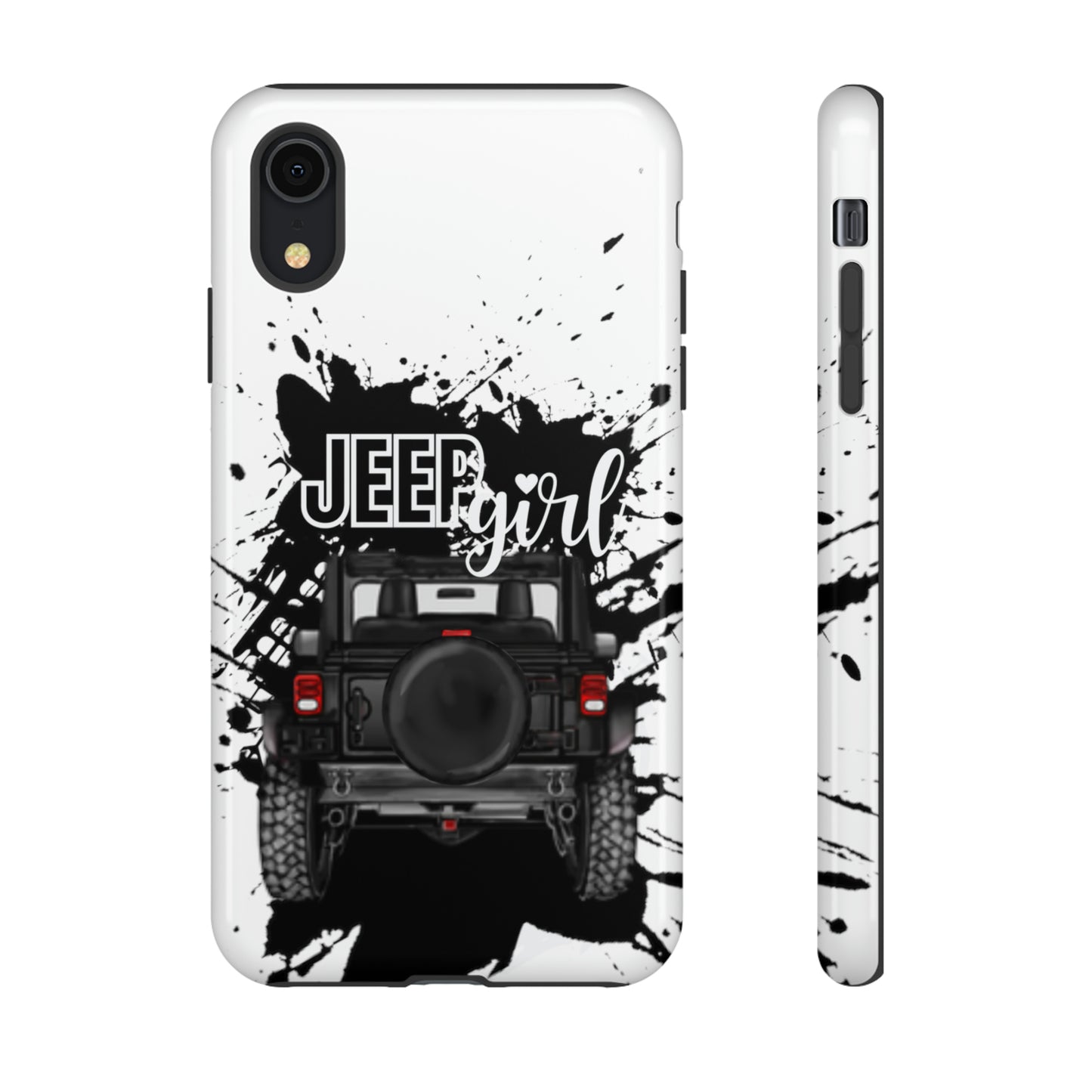 Off Road Girl Black Tough Cases