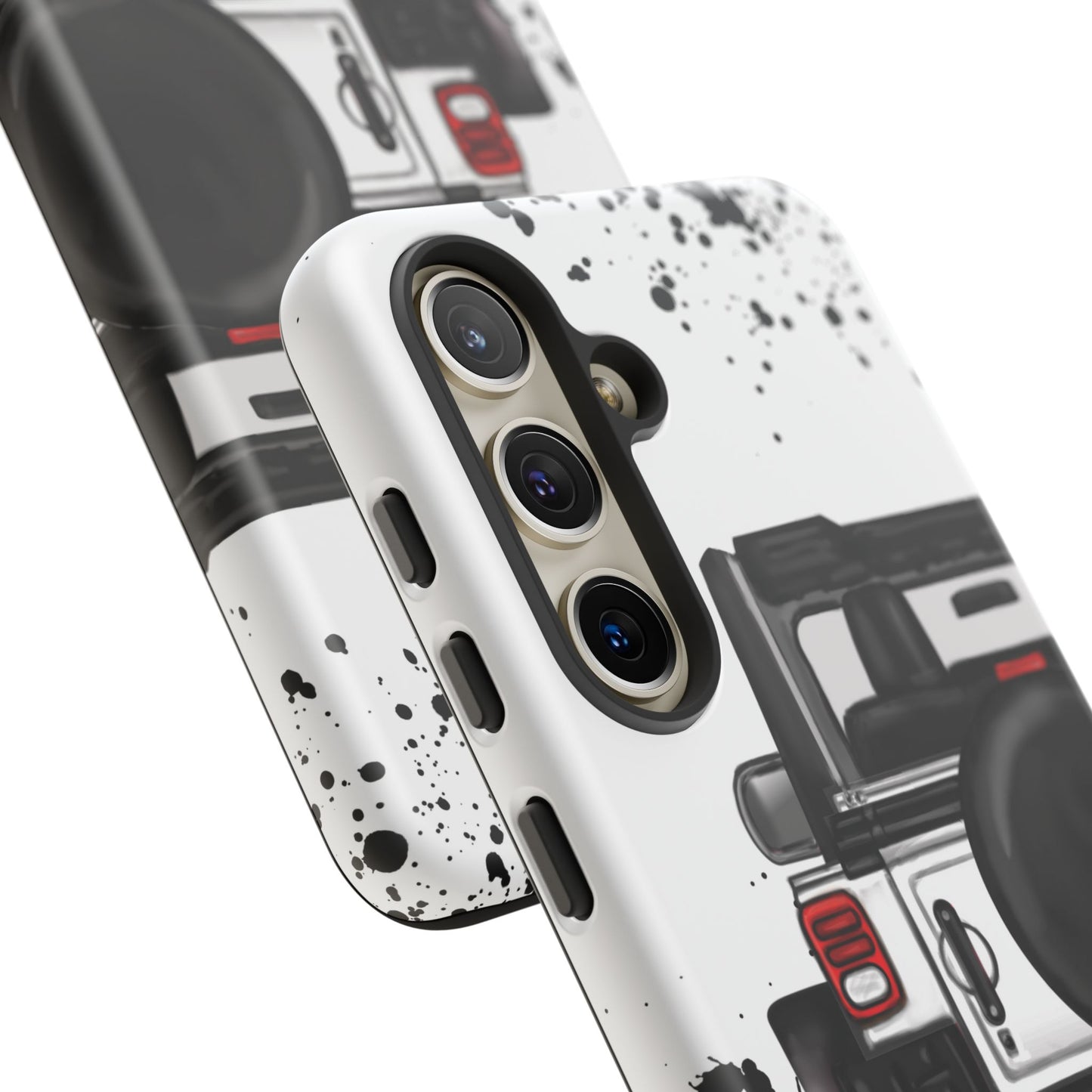 Off Road Life White Protective Case for Iphone, Google and Samsung