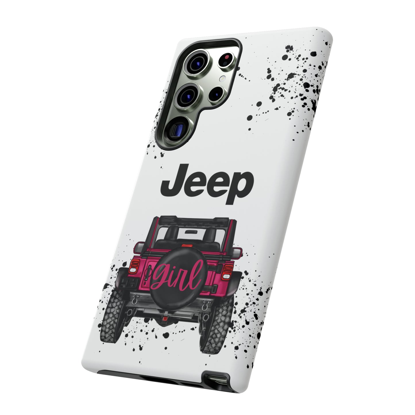 Off Road Girl Red Protective Case for Iphone, Google and Samsung Phones