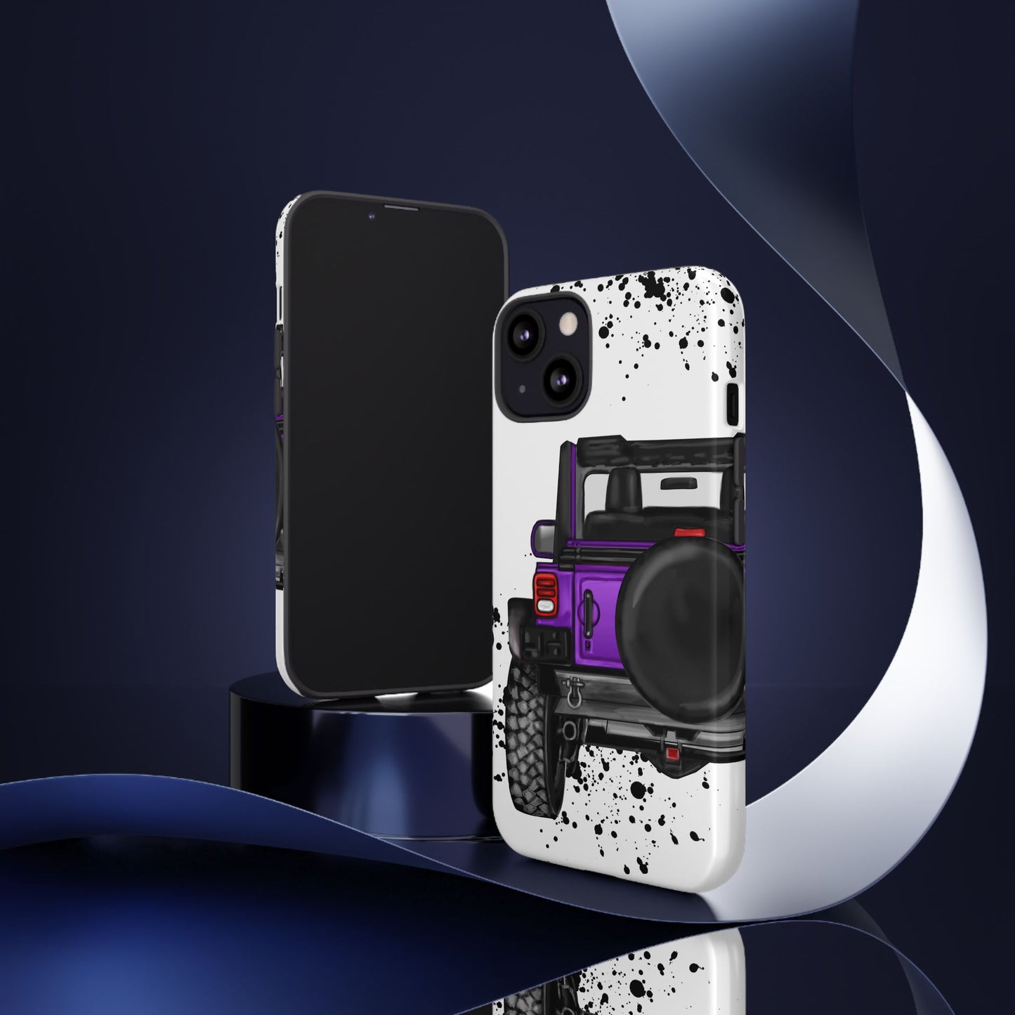 Off Road Life Purple Protective Case for Iphone, Google and Samsung
