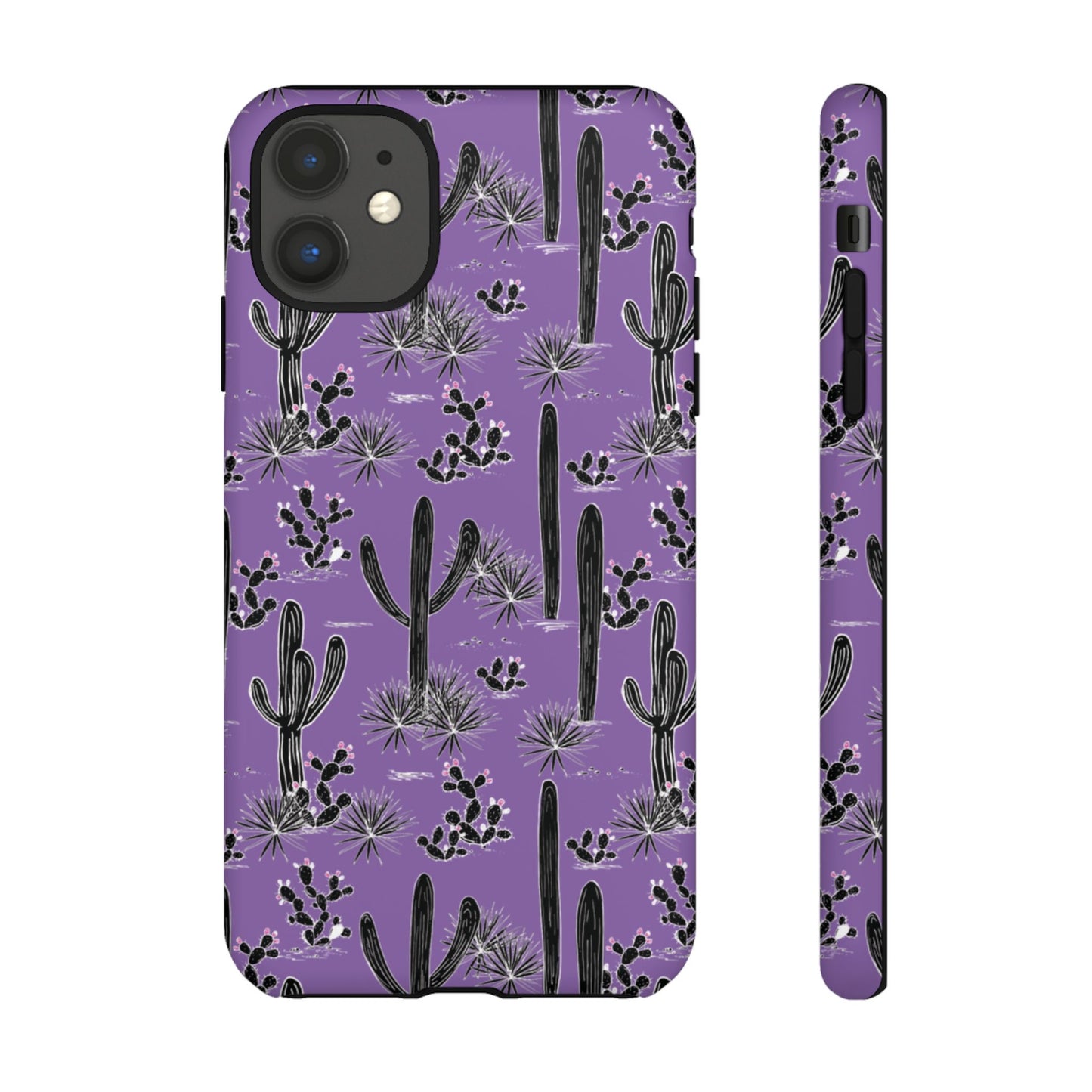 Purple Cactus Love Phone Case