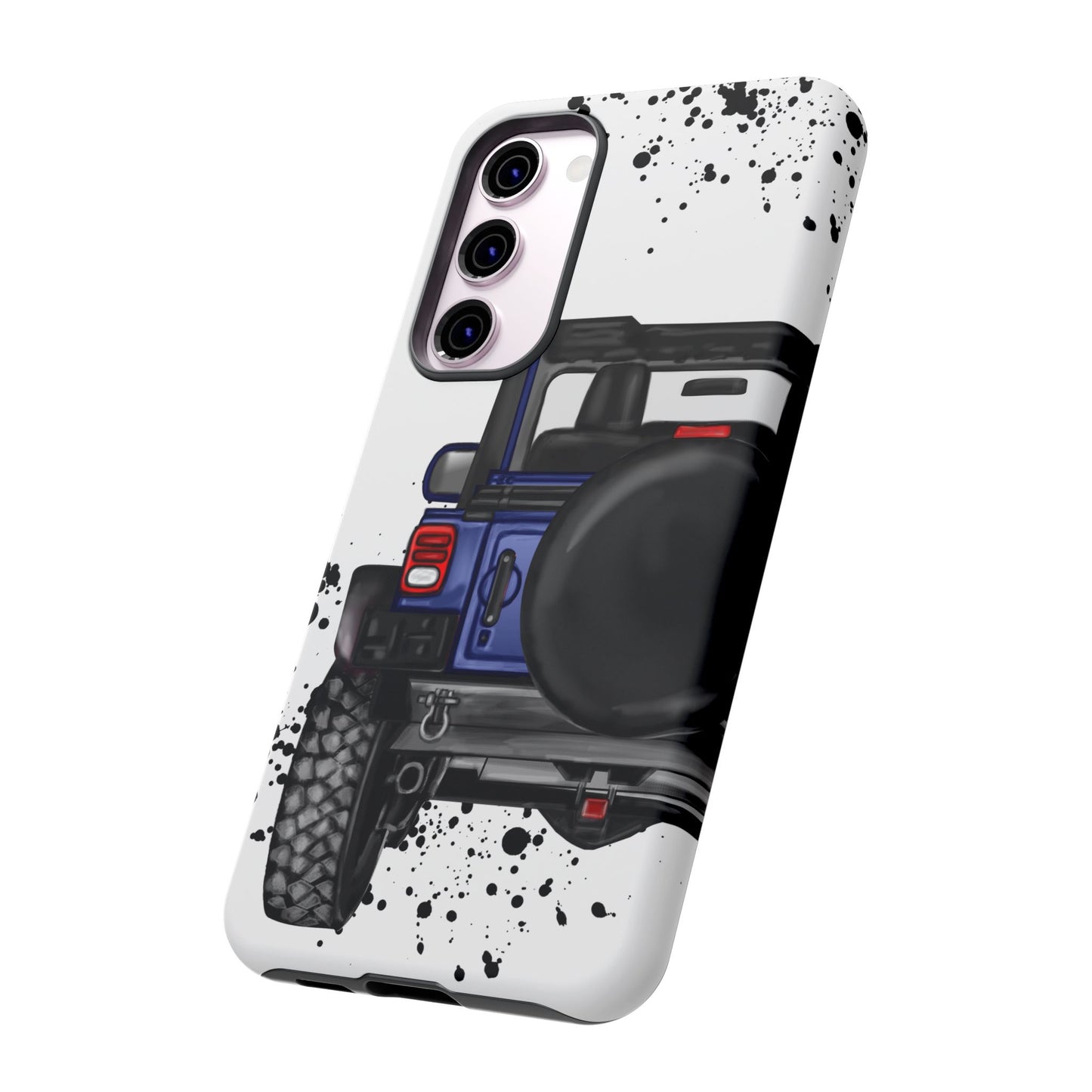 Off Road Life Dark Blue Protective Case for Iphone, Google and Samsung