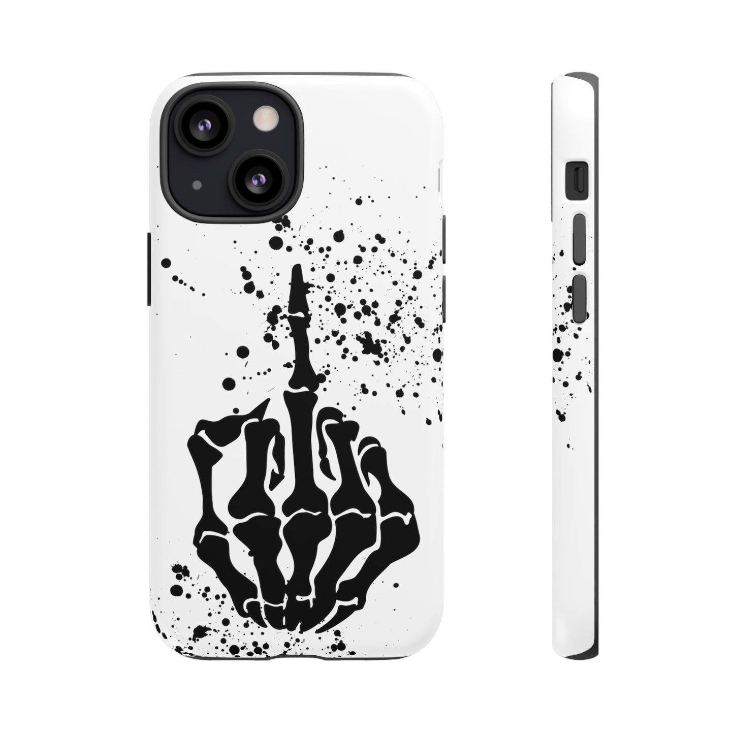 Skeleton, Finger Protective Case for Iphone, a Google and Samsung phones
