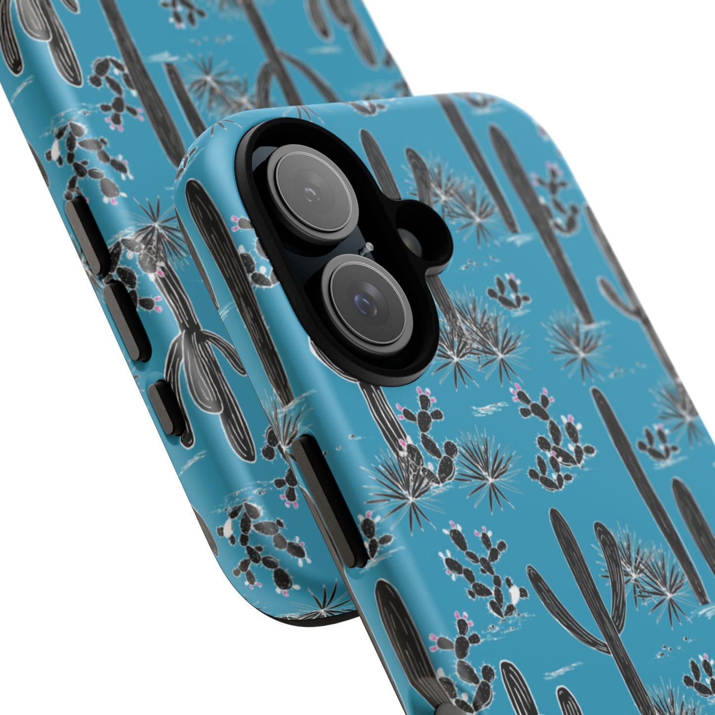 Turquoise Cactus Love Phone Case