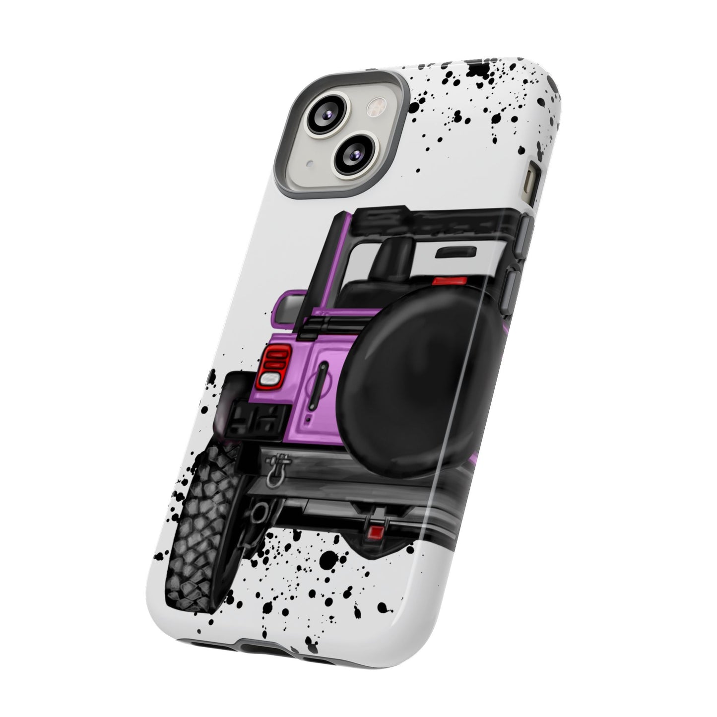 Off Road Life Charcoal Pink/Light Purple Protective Case for Iphone, Google and Samsung