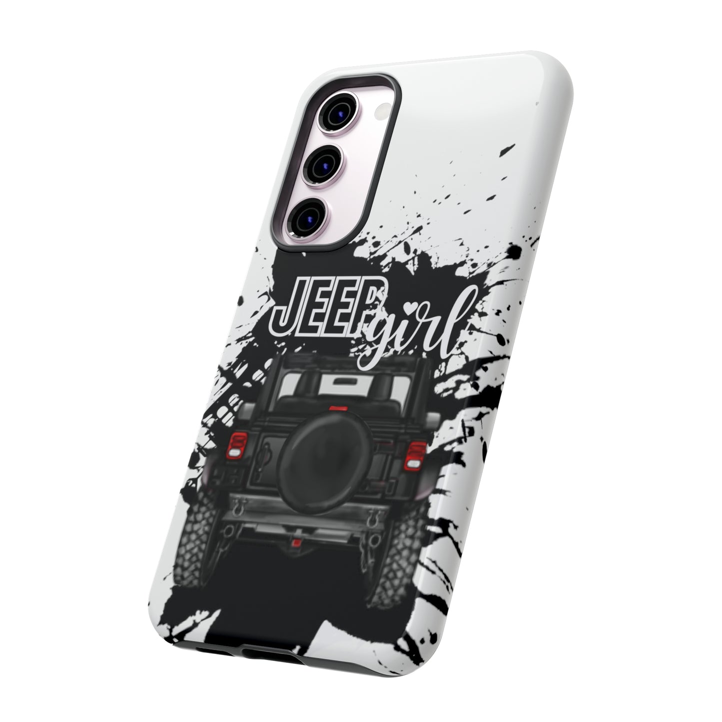 Off Road Girl Black Tough Cases