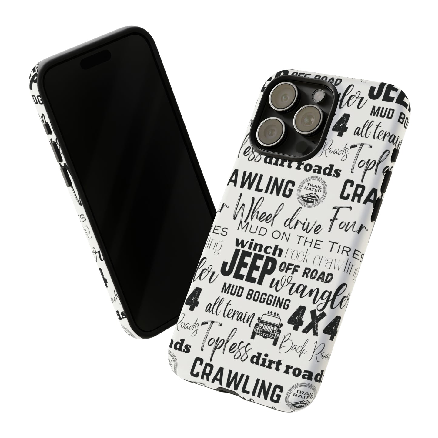 Off Road Subway Art Protective Phone Case for Iphone, Samsung and Google Phones