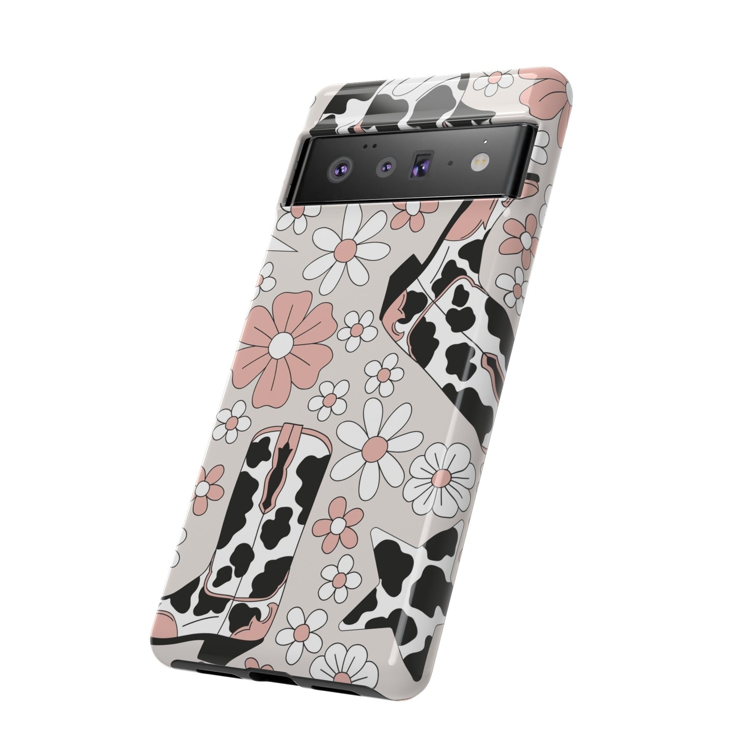 Western Flower Protective Phone Case