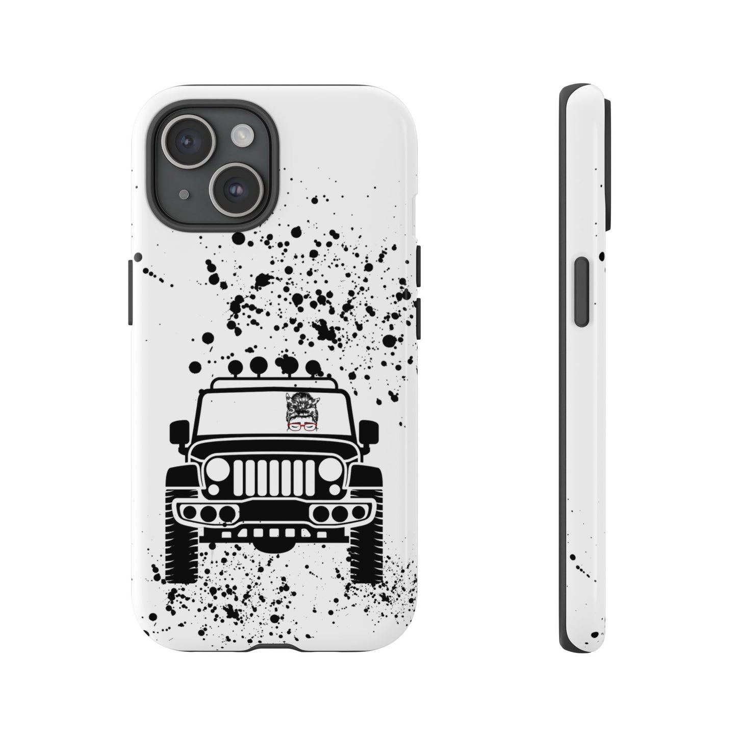 Off Road Girl with Glasses Tough Cases