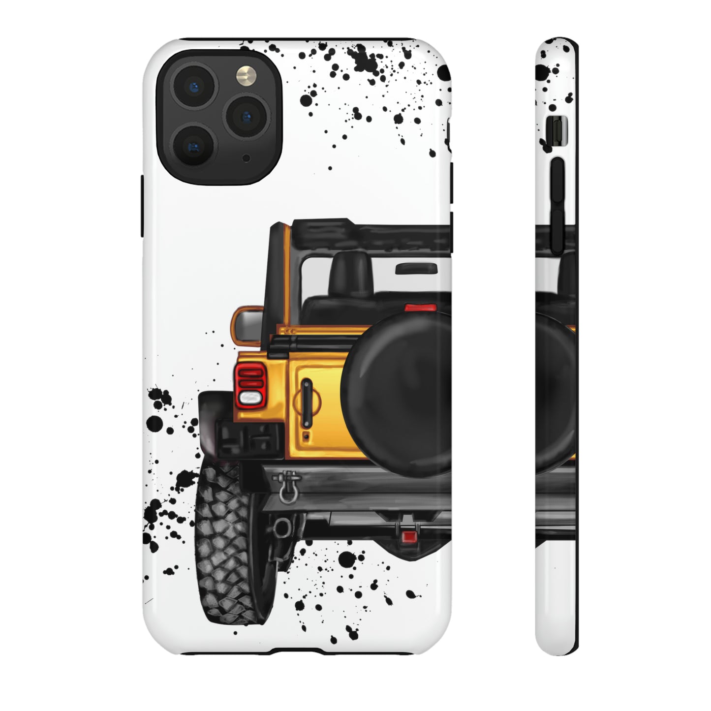 Off Road Life Yellow Protective Case for Iphone, Google and Samsung