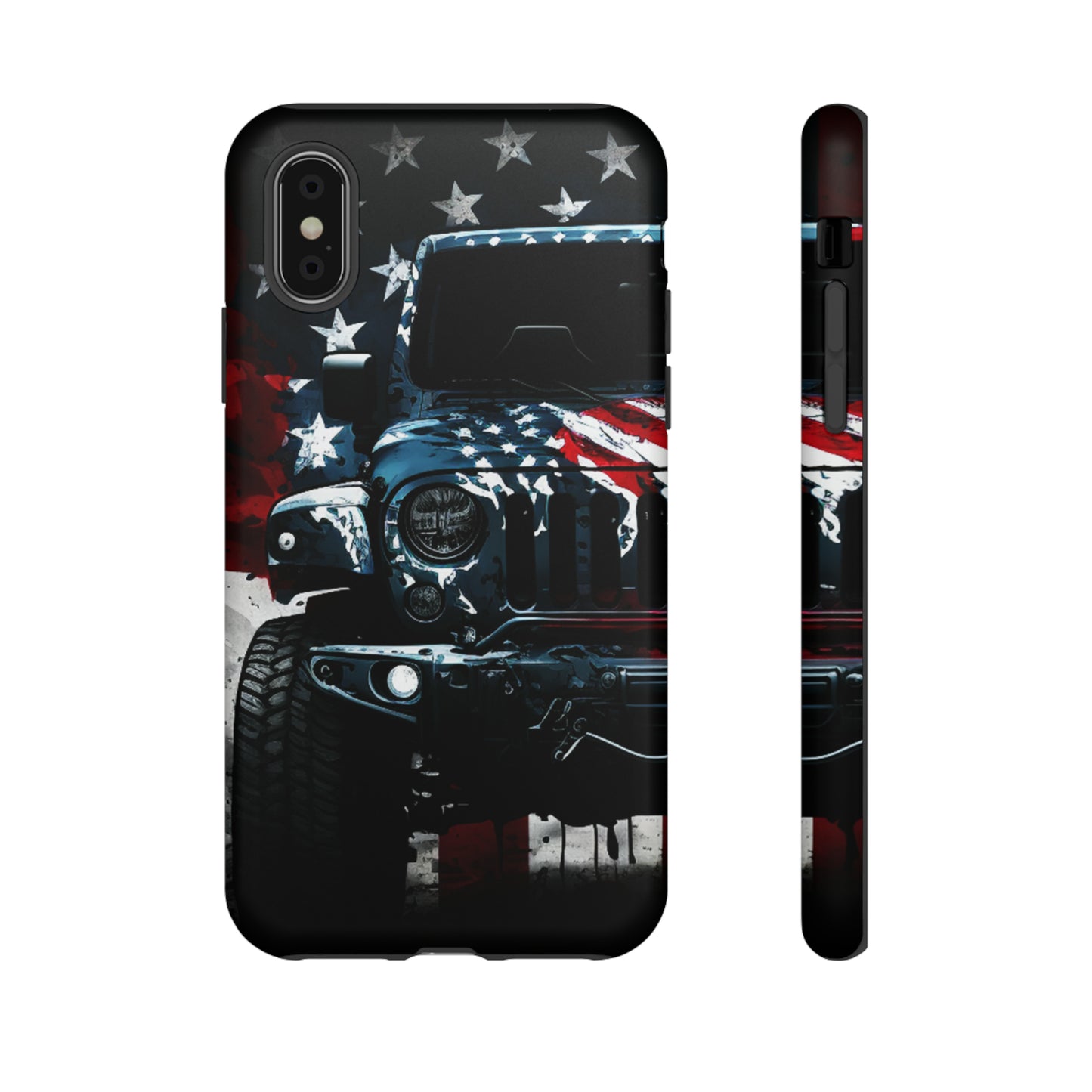 Off Roading Patriotic Protective Drop Proof Case Iphone, Samsung and Google phones