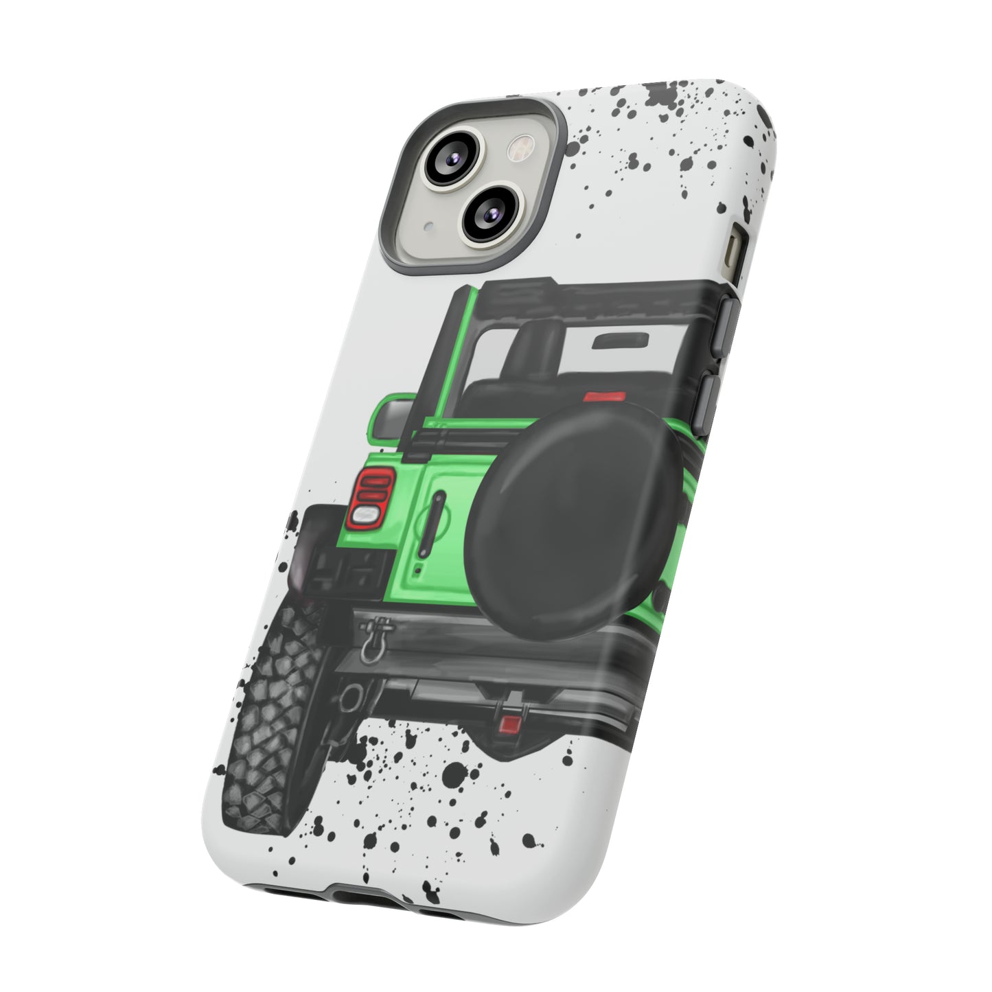 Off Road Life Green Protective Case for Iphone, Google and Samsung