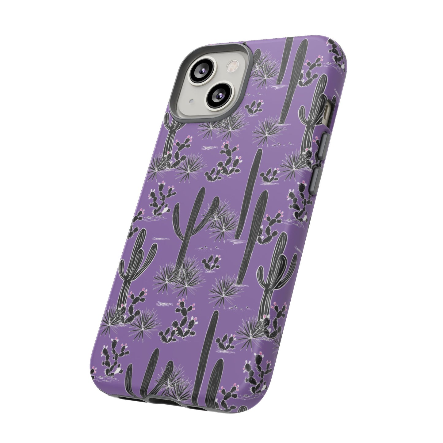 Purple Cactus Love Phone Case