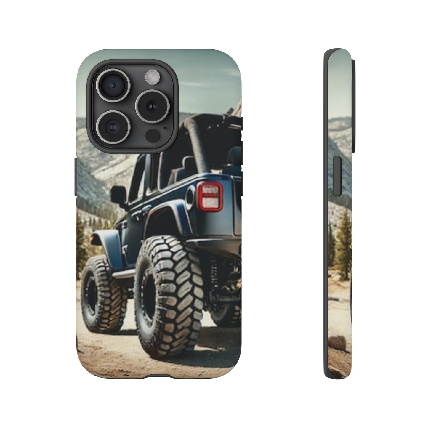 Blue Jeep Protective Phone Case