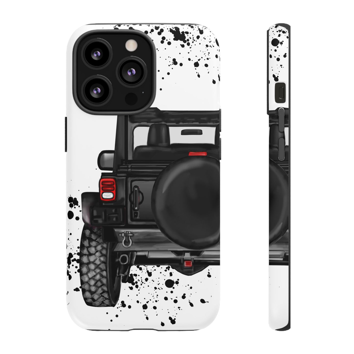 Off Road Life Black Protective Case for Iphone, Google and Samsung