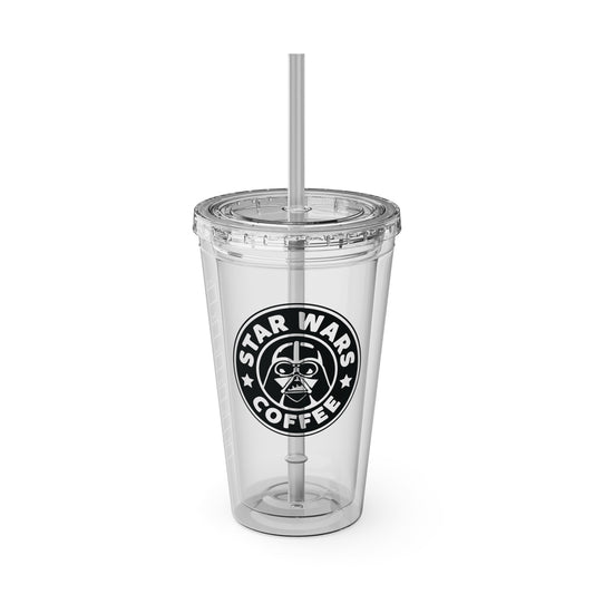 Star Wars Coffee Tumbler with Straw, 16oz