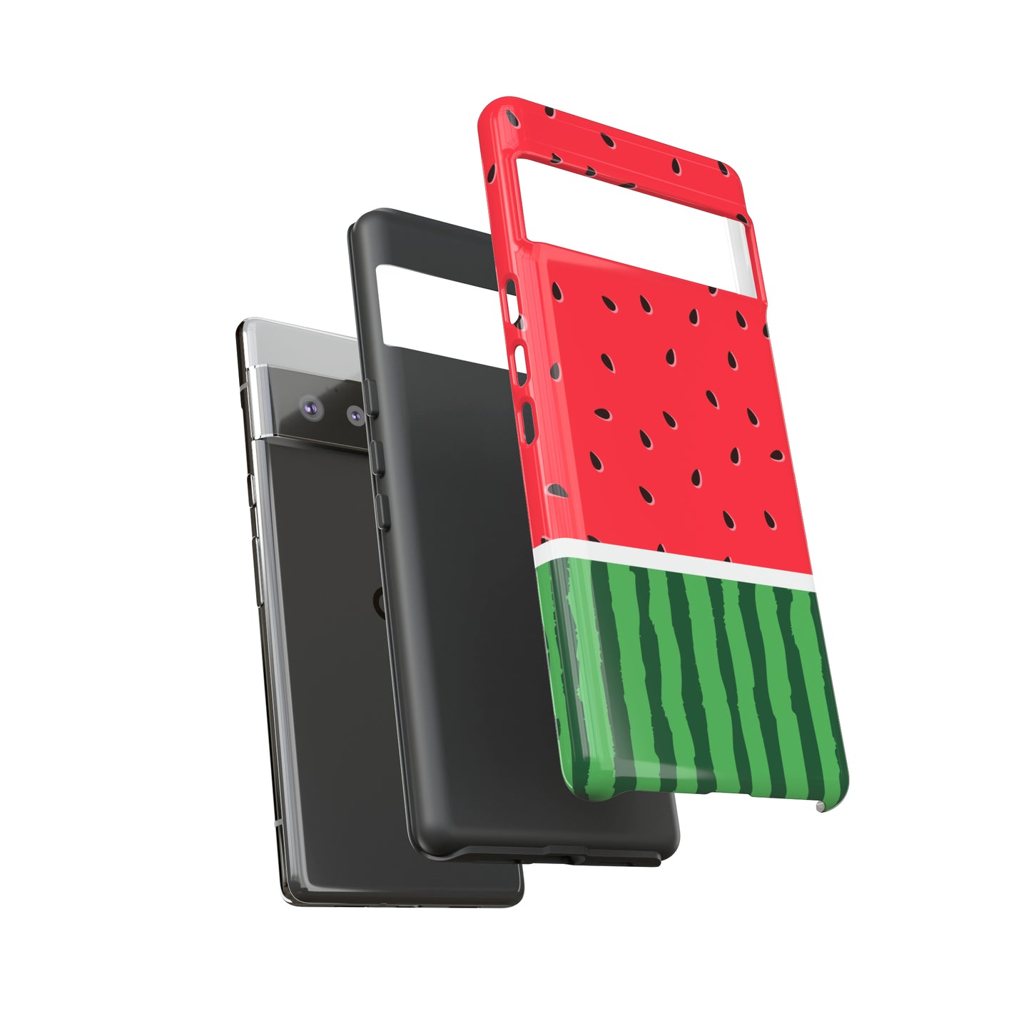 Adorable Watermelon Protective Phone Case for Google, Iphone, and Samsung Phone Cases