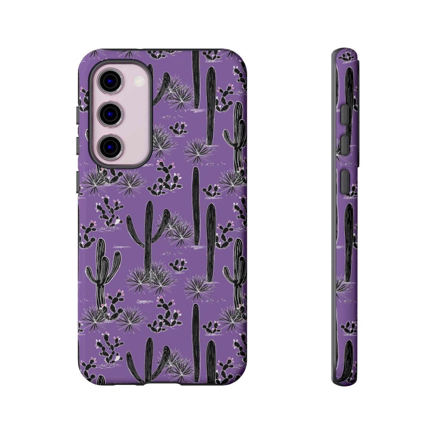 Purple Cactus Love Phone Case
